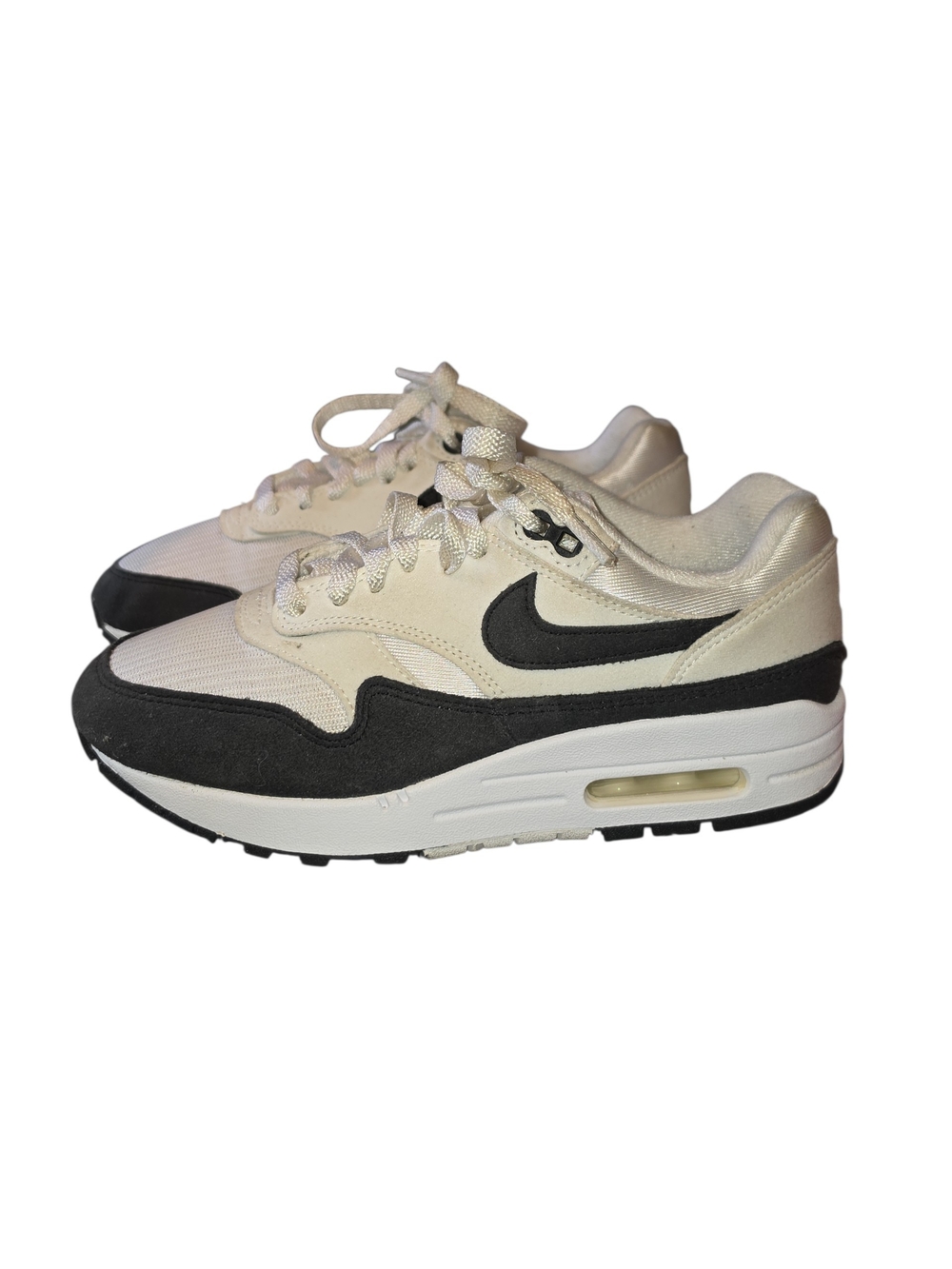 Nike Women’s Air Max 1 - Cream and Black Sz 6